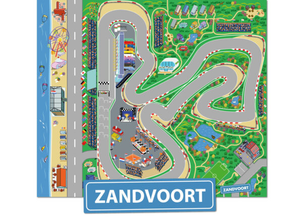 Spielteppich Zandvoort Formel 1